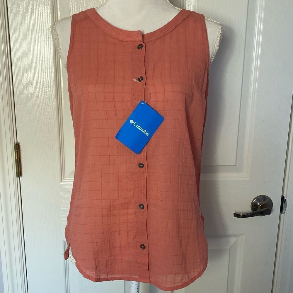 Columbia Women's XSmall Summer Ease Sleeveless Shirt - Pale Coral